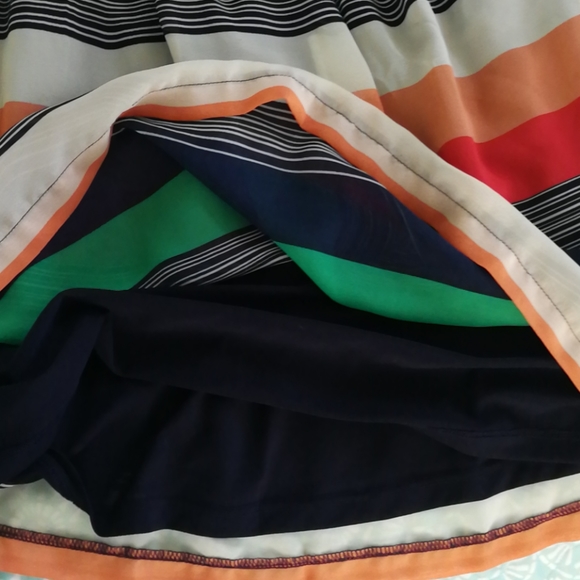 FOREVER 21 DRESS STRAPLESS STRIPED - Picture 7 of 7